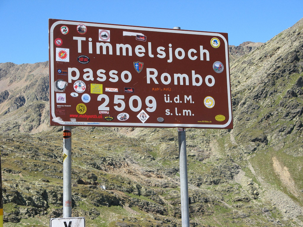 Timmelsjoch Passo Rombo