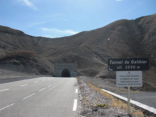 Túnel del Col du Galibier