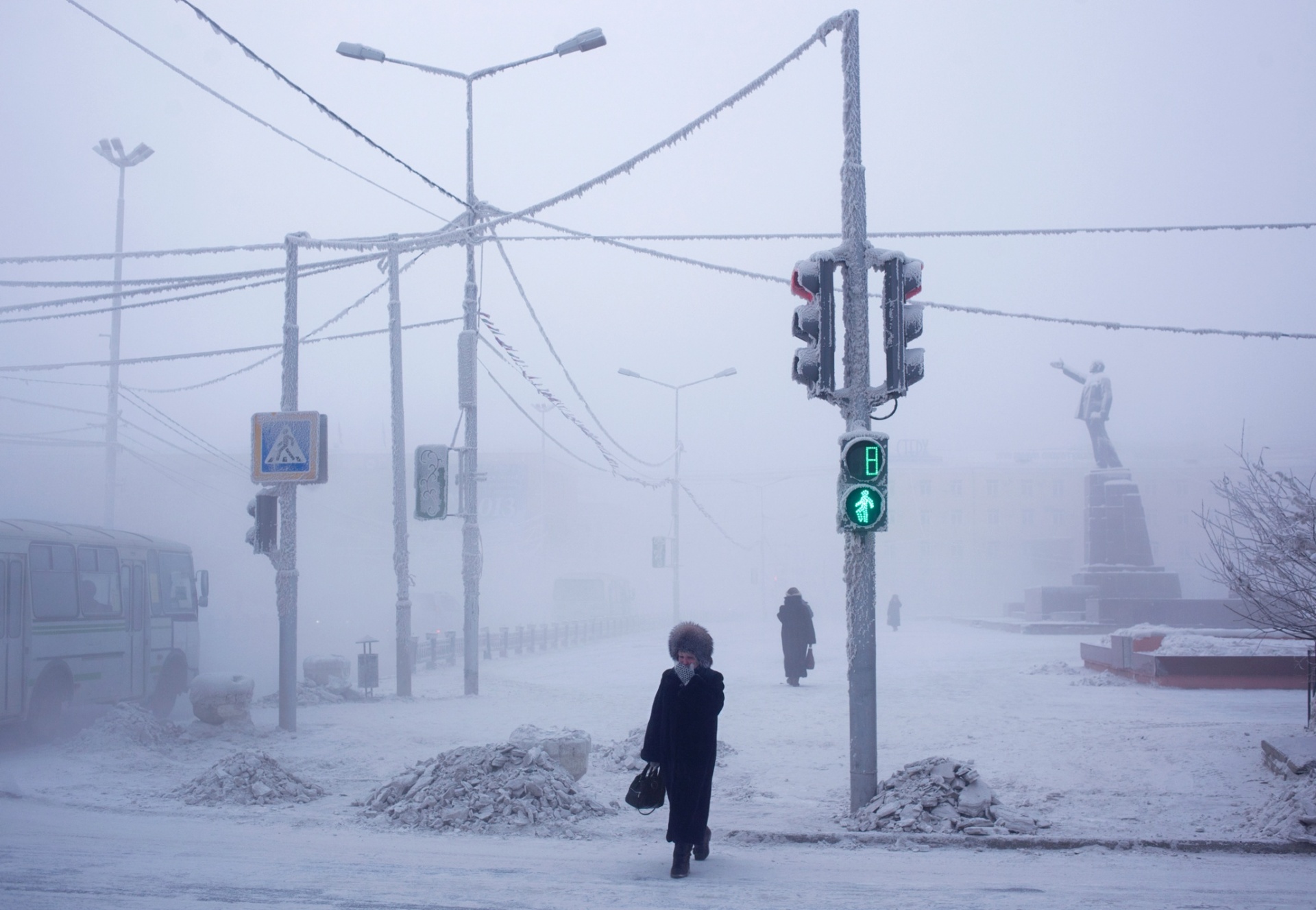 Imagen de Yakutsk, la ciudad más fría del mundo, foto de Amos Chapple