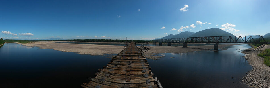 Panorámica del puente Kuadinsky