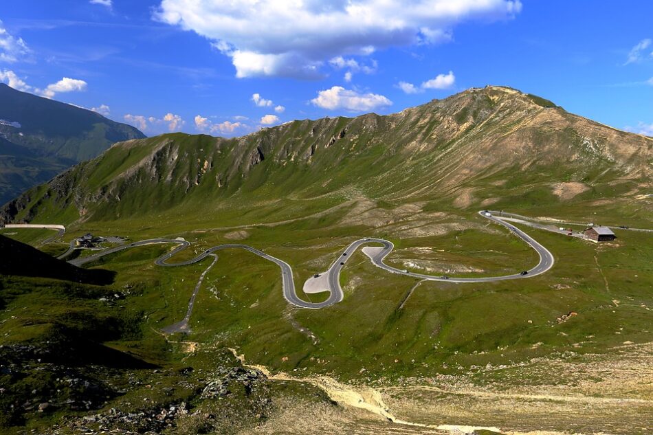 Desde lo alto de la carretera Grossglocker