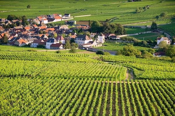 Borgona, Francia, ruta en coche