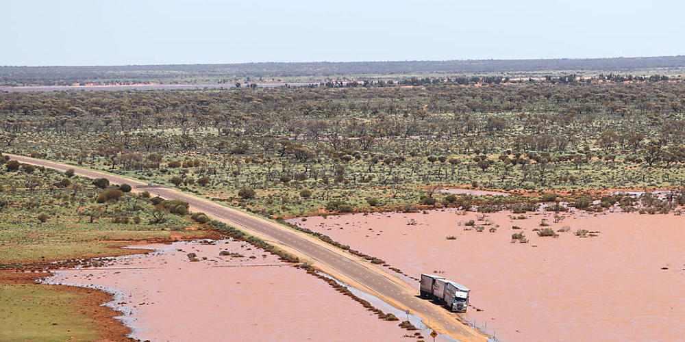 Stuart Highway inundaciones